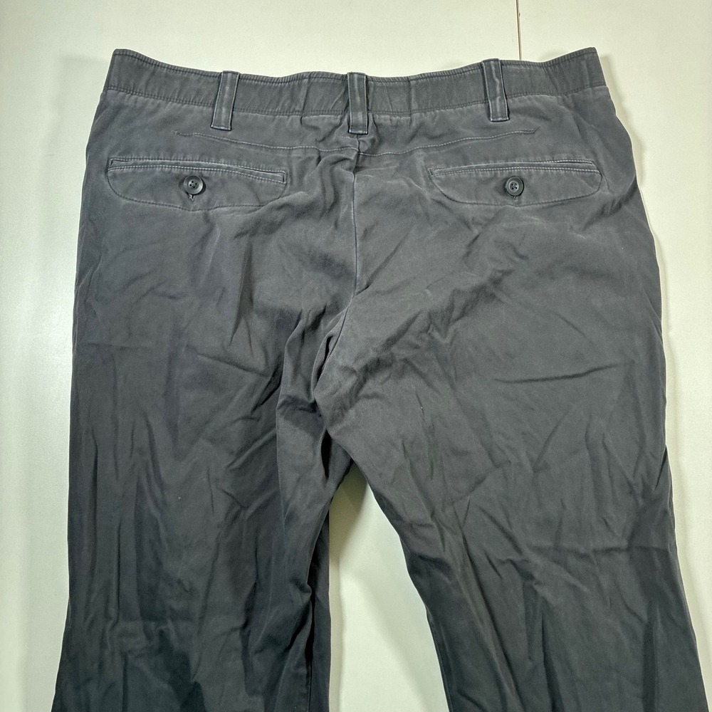 Under Armour Chino Pants 38x28 Gray Straight Stretch Metal Hook (Tag 40x30) - Picture 8 of 11